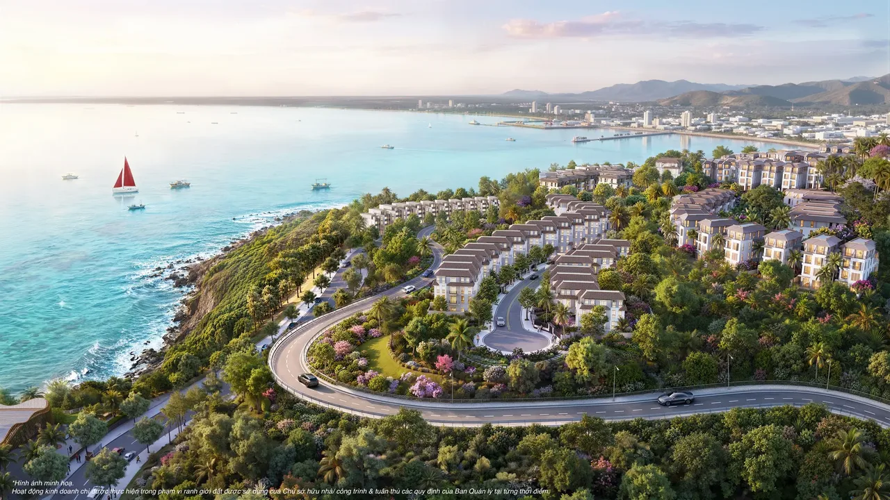 Phân khu Vịnh Mây – Vinhomes Hải Vân Bay: biệt thự đồi hướng vịnh Bayfront & Hilltop